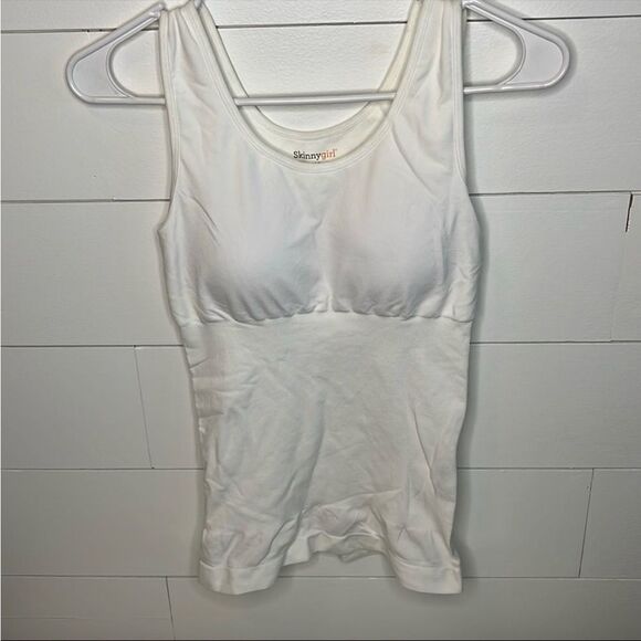 Skinnygirl White Bra Top with Built-in Support - Picture 1 of 6